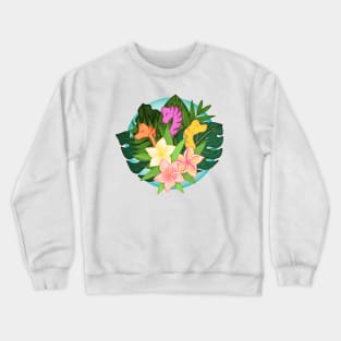 Brachiosaurus Bouquet Crewneck Sweatshirt